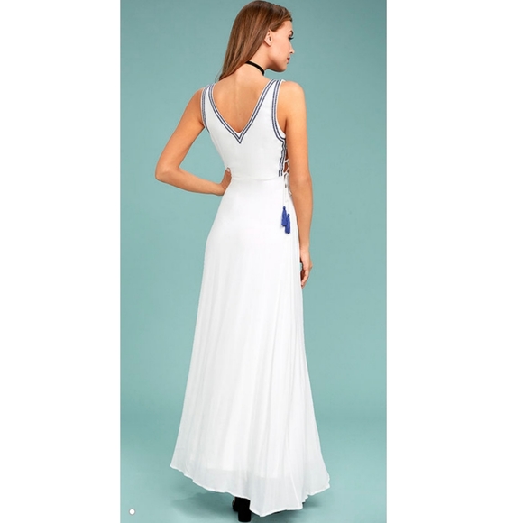 Lulu's Embroidered Maxi Dress - Picture 2 of 4